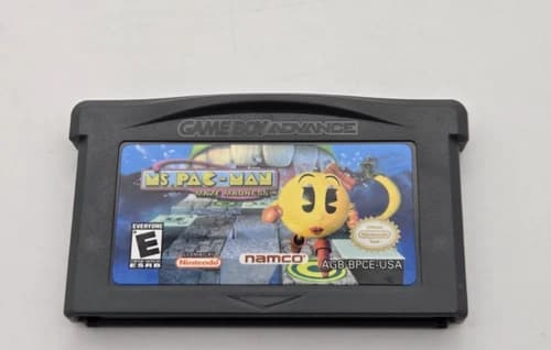 Ms. Pac-Man Maze Madness (Nintendo Game Boy Advance, 2004)