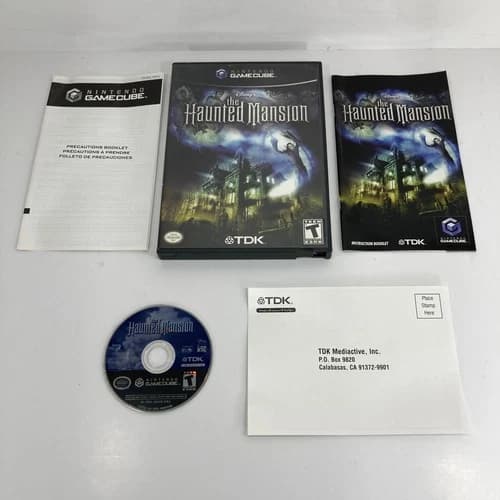 Disney's The Haunted Mansion (Nintendo GameCube 2003) Complete in Box CIB Tested