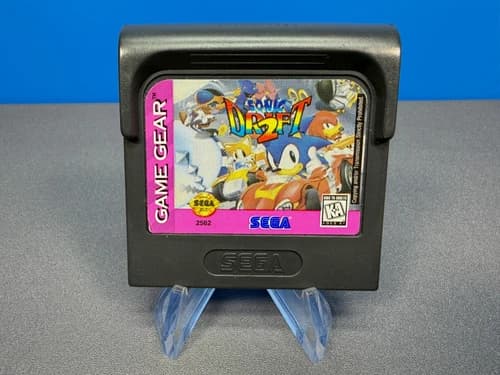 SEGA GAME GEAR SONIC DRIFT 2 TWO II GAME HEDGEHOG