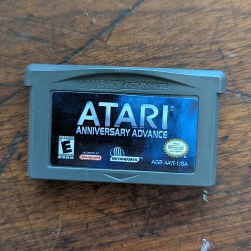 Infogrames Atari Anniversary Advance Nintendo Game Boy Advance NTSC-U/C