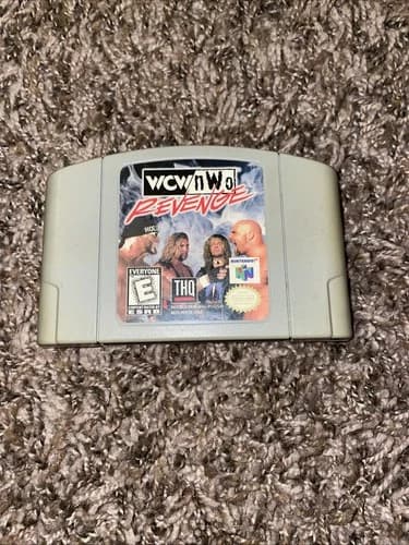 WCW/NWO Revenge Nintendo 64 N64 Cartridge Only Tested FREE SHIPPING