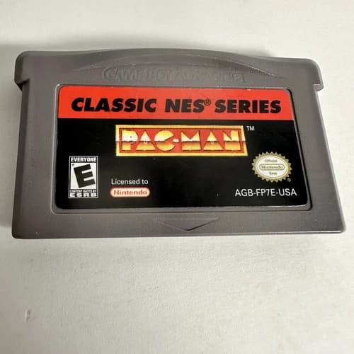 Pac-Man Classic NES Series (Nintendo Game Boy Advance, 2004) GBA, GAME ONLY