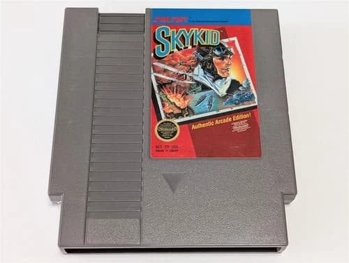 Sky Kid Nintendo NES Authentic Game Cartridge Sunsoft Arcade Edition Tested