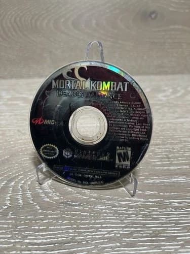 Mortal Kombat: Deadly Alliance (Nintendo GameCube, 2002) Disc Only TESTED