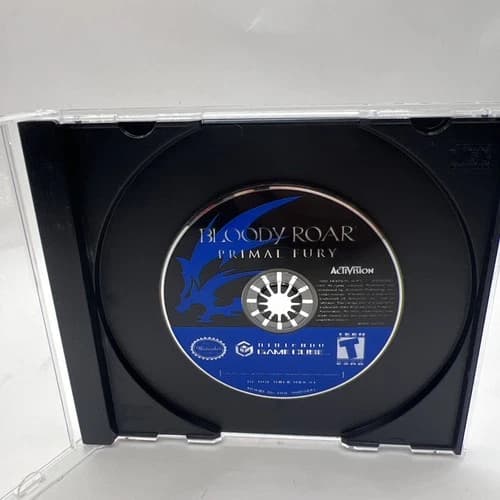 Bloody Roar: Primal Fury (Nintendo GameCube, 2002) Disc Only Tested Working
