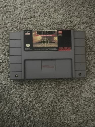 Super Battleship (Super Nintendo Entertainment System, 1993) game only