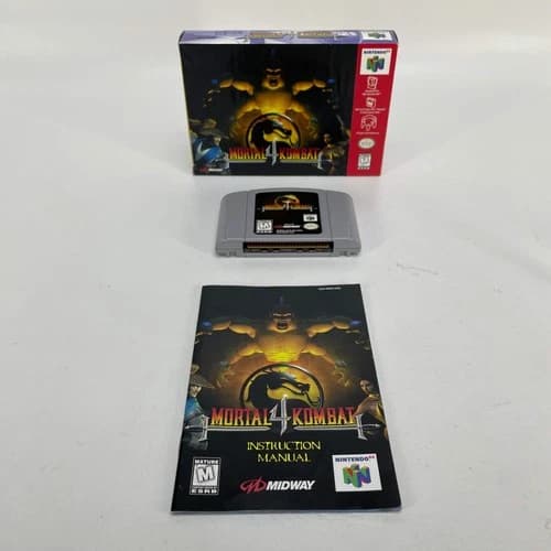 Mortal Kombat 4 (Nintendo 64 N64, 1998)