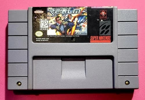 Realm Super Nintendo SNES 1996 Authentic Tested Cart Great Shape 🔥