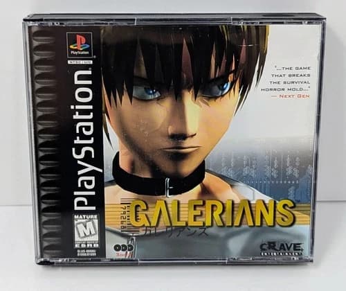 Galerians (Sony PlayStation 1 PS1, 2000) Complete - Tested & Working!