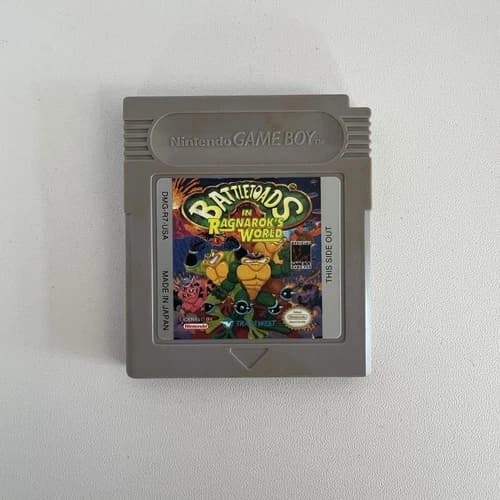 Battletoads in Ragnarok's World (Nintendo Game Boy) Authentic