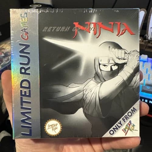 Return of the Ninja - Game boy Color GBC - Limited Run Games - *NEW* - FREE S/H
