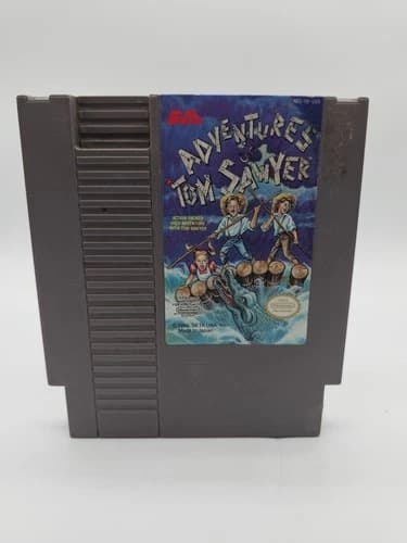 Adventures of Tom Sawyer Nintendo NES Game Cartridge ONLY AUTHENTIC