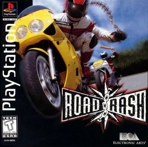 Road Rash For PlayStation 1 PS1 Racing Game Only 2E