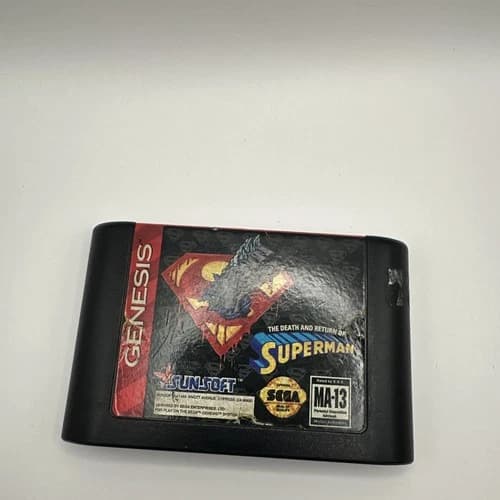The Death And The Return Of Superman For Sega Genesis