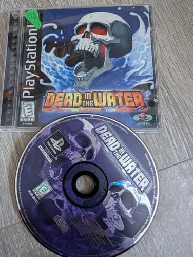 CIB, DEAD IN THE WATER, PS1 Playstation, complete, tested working