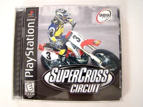SuperCross Circuit PlayStation 1 PS1 Game 1999 Complete CIB W/ Manual