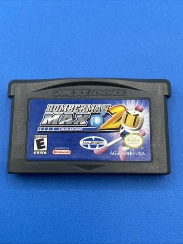Bomberman MAX 2: Blue Advance (Nintendo Game Boy Advance, 2002)