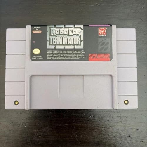 RoboCop vs. The Terminator (Super Nintendo Entertainment System, 1993) Tested