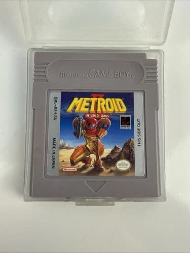 Metroid II: Return of Samus (Nintendo Game Boy, 1991) Authentic game