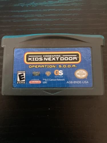 Codename: Kids Next Door -- Operation S.O.D.A. (Nintendo Game Boy Advance, 2004)