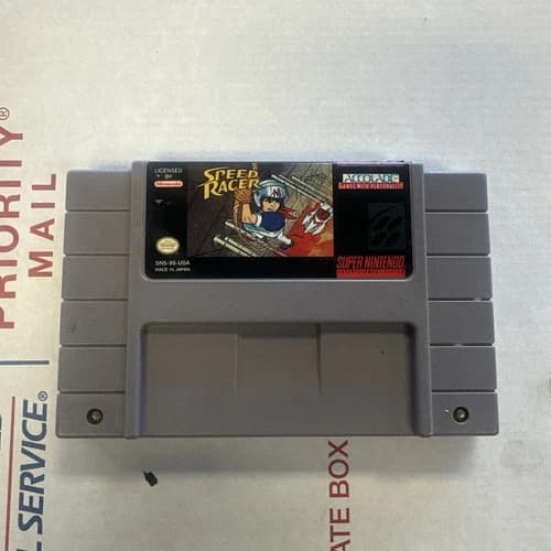 Speed Racer Super Nintendo SNES Original Authentic Game Tested!
