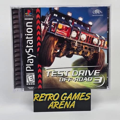 Test Drive: Off-Road 3 (PlayStation 1 PS1) CIB COMPLETE