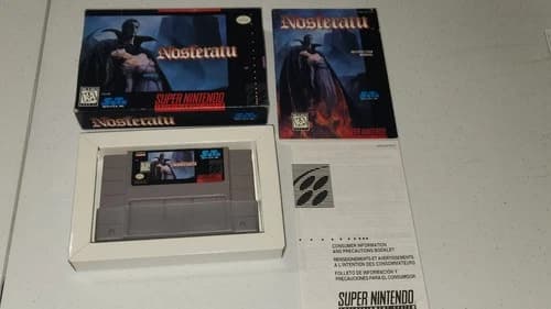 Nosferatu Super Nintendo SNES CIB