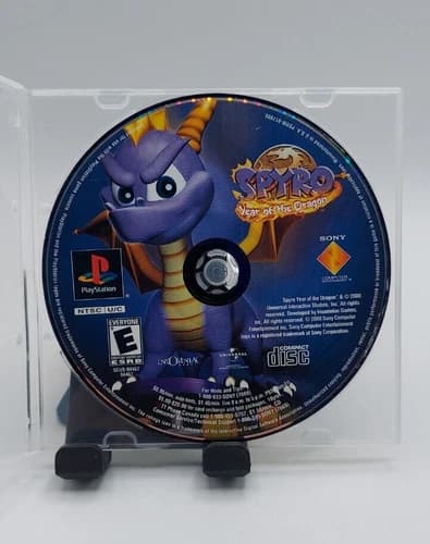 Spyro Year of the Dragon PlayStation 1 PS1 Disc Only Tested