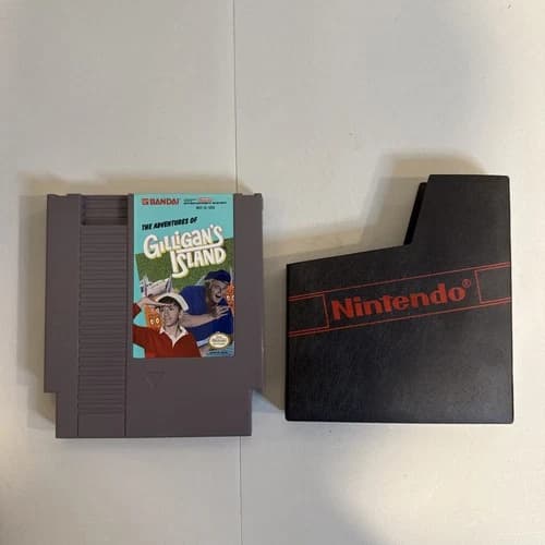 Nintendo NES The Advenures of Gilligan's Island (Cleaned, Tested & Working)
