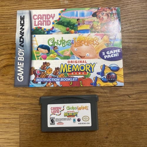 Candy Land/Chutes and Ladders/Memory (Nintendo Game Boy Advance, 2005)