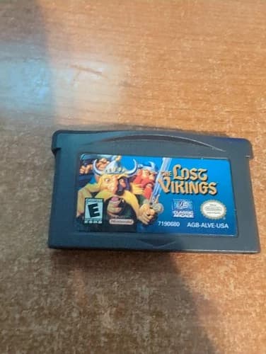 The Lost Vikings Nintendo Game Boy Advance GBA Tested Authentic