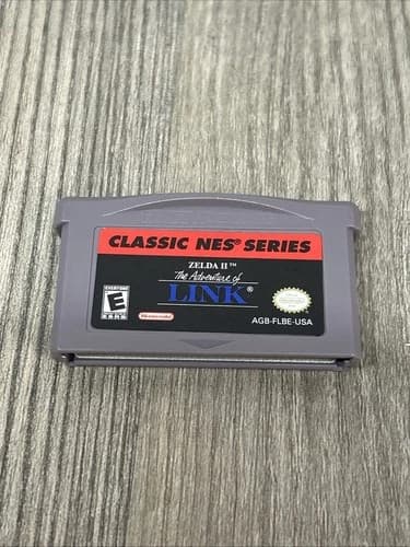 Nintendo Gameboy Advance Zelda II The Adventures of Link Classic NES Series