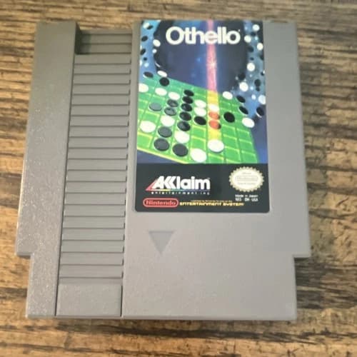 Acclaim Othello Nintendo NES Game Cartridge NTSC-U/C US/Canada