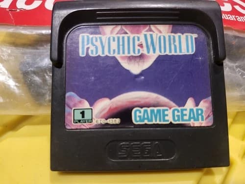 Psychic World Video Game For Sega Game Gear