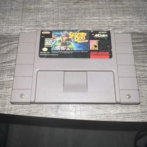 Scooby-Doo Mystery - Item Only - Tested & Working - SNES