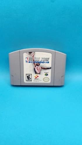 NBA In the Zone 2000 (Nintendo 64, 2000) N64 - AUTHENTIC - TESTED & WORKING