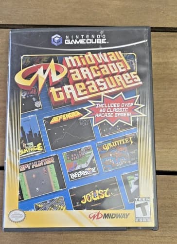 Midway Arcade Treasures 1 - GameCube complete CIB tested Works