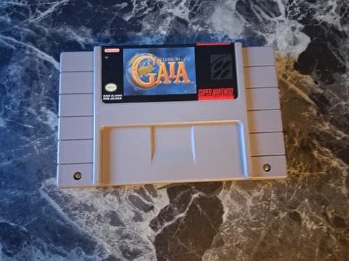 Illusion of Gaia SNES Authentic Tested Contacts Cleaned