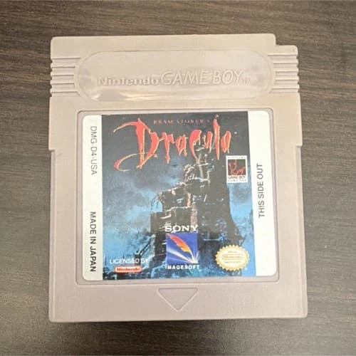 Sony Imagesoft Bram Stoker's Dracula Nintendo Game Boy NTSC-U/C