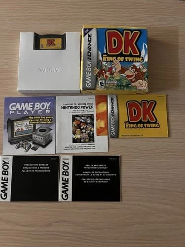 DK: King of Swing Donkey Kong Nintendo Game Boy Advance 2005 Complete In Box