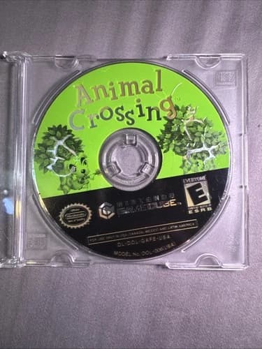 Animal Crossing Nintendo GameCube, 2002 (Disc Only) Tested Works