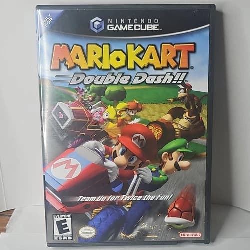 Nintendo Mario Kart: Double Dash!! GameCube Complete w/ Manual CIB NTSC-U/C