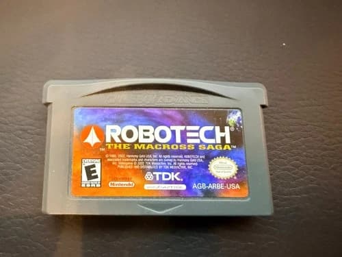 Robotech The Macross Saga- GameBoy Advance GBA WORKING TESTED!