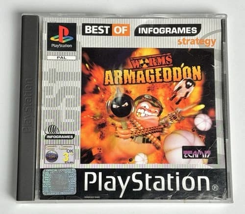 Worms Armageddon - PlayStation 1 PS1 | TheGameWorld