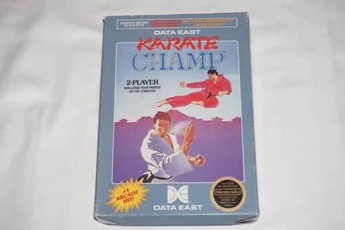 Karate Champ (Nintendo NES) Complete in Box CIB