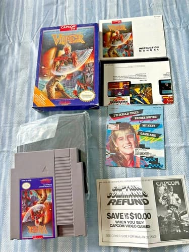 Code Name: Viper (NES, Nintendo Entertainment System, 1990) COMPLETE CIB