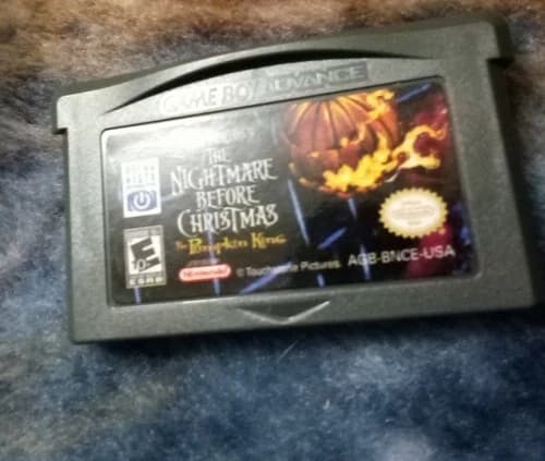 Buena Vista Games Nightmare Before Christmas Pumpkin King Game Boy Advance E10+