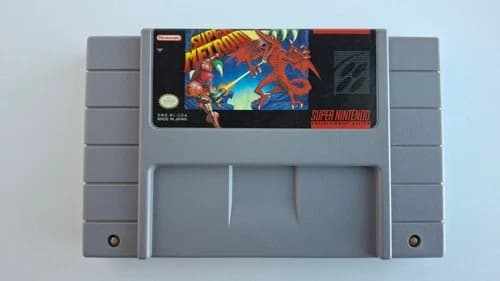 Super Metroid - SNES (1994) - Game Cartridge - Tested and Working