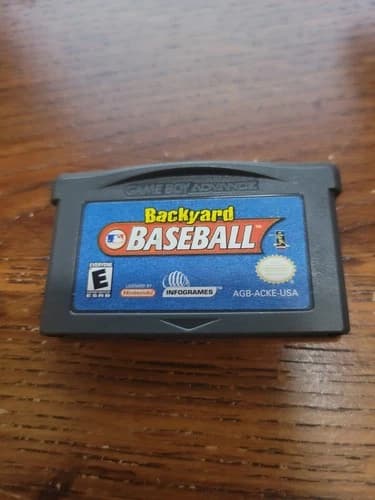 Backyard Baseball (Nintendo Game Boy Advance, 2002) - Game Only