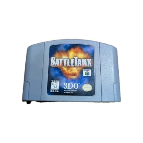 BattleTanx (Nintendo 64, 1998) N64 Authentic Tested And Working